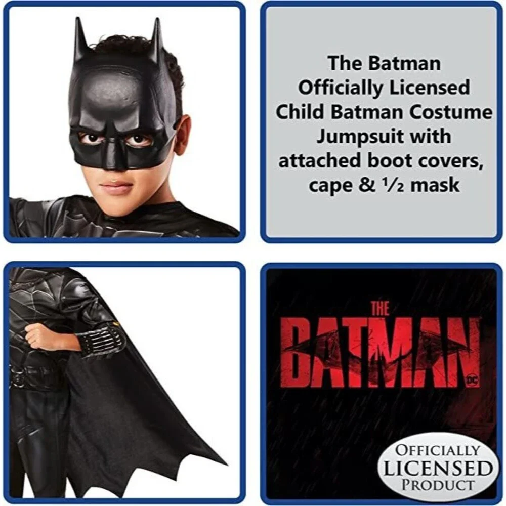Rubie's Boy's DC‎ Batman: The Batman Movie Costume, Large